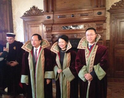 科通總經理賈燕平女士在法國獲騎士勛章